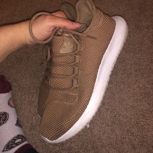 Dark beige Adidas boost